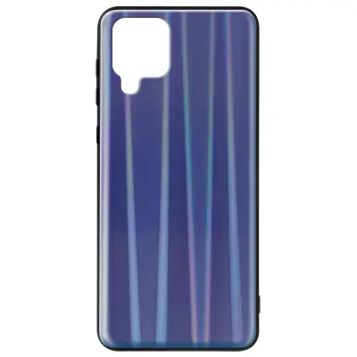 Navlaka Samsung Galaxy A42 Bi-materijal Holografski Sjajan Tanka Lagana noćno plava