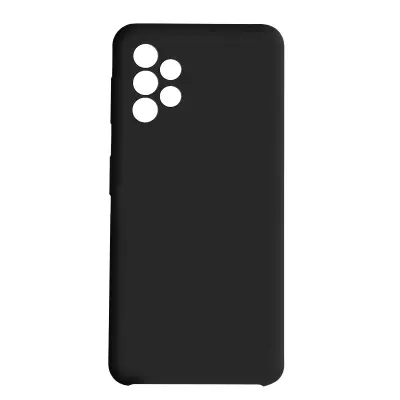Navlaka Samsung Galaxy A72 Silikon Polu-kruta Soft-touch Kolekcija Venus crna