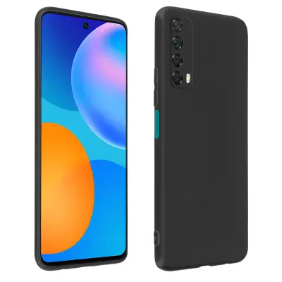 Maska Huawei P Smart 2021 Silikonski gel Fleksibilna Tanka Lagana Crna