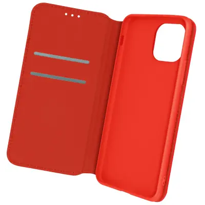Folio futrola iPhone 12 Pro Max novčanik funkcija video stalka crvena