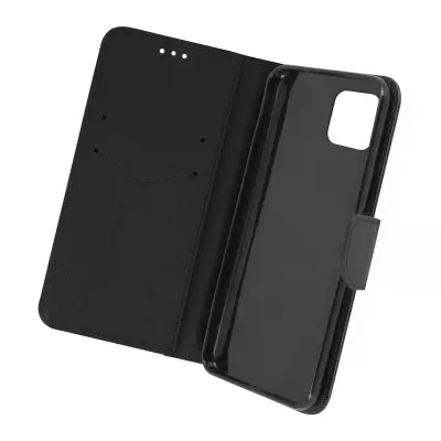 Futrola Oppo A73 5G držač kartica video stalak Fancy Style crna
