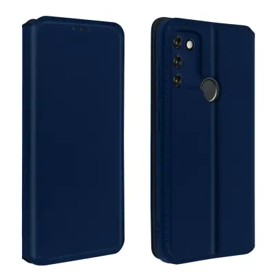 Futrola Honor 9A preklop držač kartica funkcija stalka tanka i elegantna tamnoplava