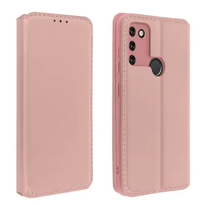 Futrola Honor 9A preklop držač kartica funkcija stalka tanka i elegantna rose gold