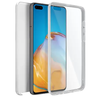 Maska Huawei P40 Kruta leđa + Meka prednja Prozirna