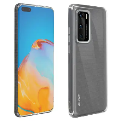 Maska Huawei P40 Fleksibilni silikon Otporna Ultra-tanka Prozirna