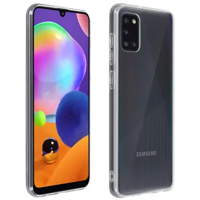 Navlaka Samsung Galaxy A31 Silikonski Gel Fleksibilan Ultra-tanka - Transparentna