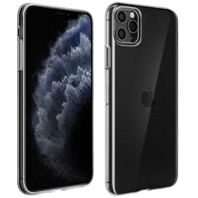 Maska Apple iPhone 11 Pro Max Zaštitni meki silikon Ultra-tanki Prozirni