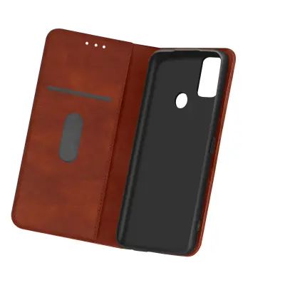 Futrola OnePlus Nord N10 5G držač kartica funkcija video stalka smeđa
