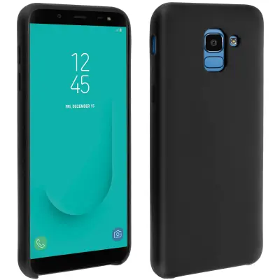 Navlaka Samsung Galaxy J6 Zaštita Mekana Soft Touch Anti-ogrebotine crna
