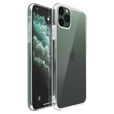Maska iPhone 11 Pro Max Silikonski gel Fleksibilna Otporna Ultra-tanka Prozirna