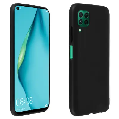 Maska Huawei P40 Lite Meka Fleksibilna Antišok Mat završna obrada Crna