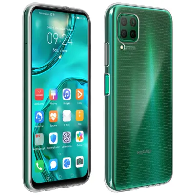Maska Huawei P40 Lite Kruta + Kaljeno staklo 9H Prozirna