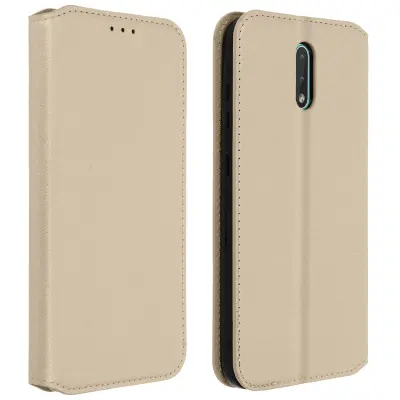 Futrola Nokia 2.3 integralna zaštita novčanik funkcija stalka zlatna