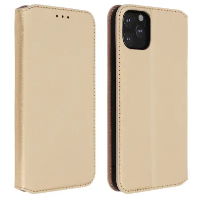 Futrola iPhone 11 Pro Max Folio novčanik funkcija stalka zlatna