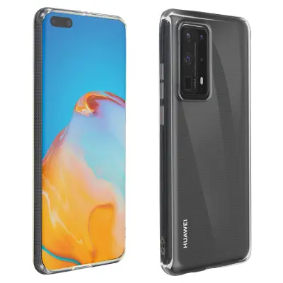 Maska Huawei P40 Pro Fleksibilni silikon Otporna Ultra-tanka Prozirna