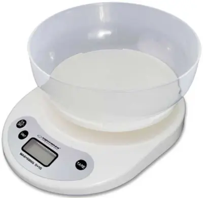 ESPERANZA COCONUT digitalna kuhinjska vaga, s zdjelom, do 5 kg
