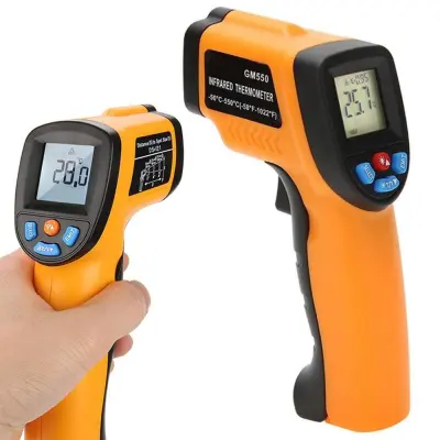 Digitalni laserski termometar na baterije s LCD-om do 550°C