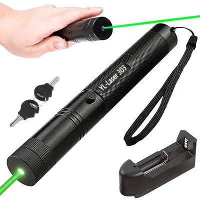 Snažni punjivi zeleni laserski pokazivač 4800mAh