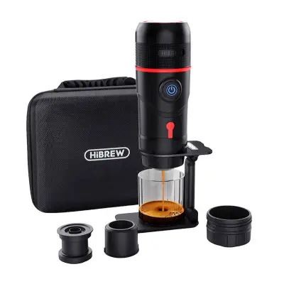 HiBREW H4-premium 80W 3-u-1 prijenosni aparat za kavu s futrolom