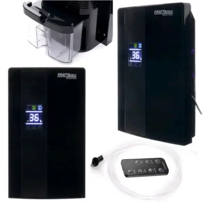 120W odvlaživač zraka i apsorber vlage 2L LCD UV TiO2 crni