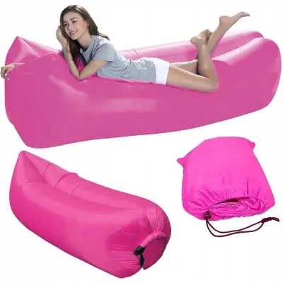 Ležaljka na napuhavanje XXL Lazy bag MIX 200x70cm