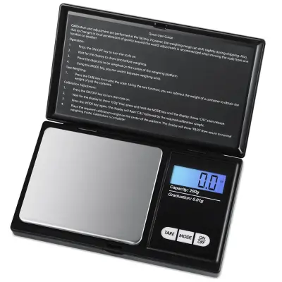 Digitalna džepna vaga 500-0,1g - LCD s pozadinskim osvjetljenjem