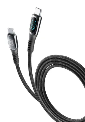 CELLULARLINE KABEL C-C 100W DISPLAY 200 CM BLACK