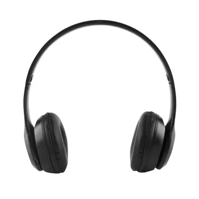 Audio slušalice Bluetooth Stereo Mikrofon FM Radio Jack 3.5mm ulaz Sklopive Crne