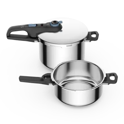 Express lonac Tefal P2584301 Secure Trendy Aqua Blue 4L+6L SET