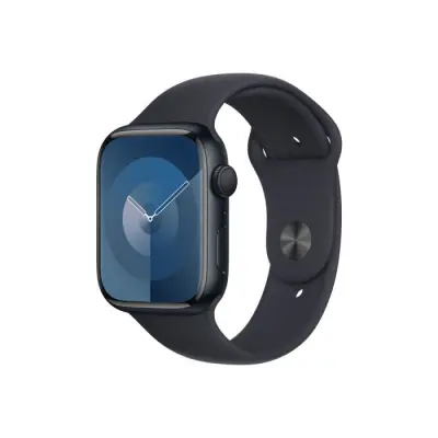 Apple Watch Series 9 GPS 45mm Midnight aluminium case with Midnight sport band - S/M (DEMO)