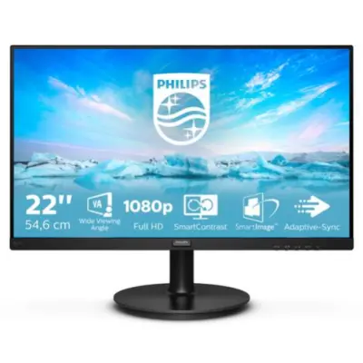 Philips 54,6 cm (21,5") 221V8A/00 1920x1080 75Hz IPS 4ms VGA HDMI Zvučnici 3H sRGB V-Line