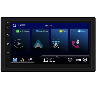 AIWA 2DIN multimedijski DAB autoradio s Carplayom, Android ICD-820DAB