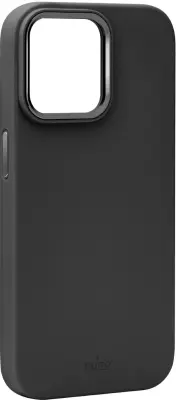 iPhone 15 Pro silikonska maska ICON MAG PRO, crna crna