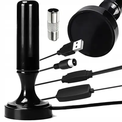 Univerzalna magnetna TV antena i USB DVB-T 4K pojačalo
