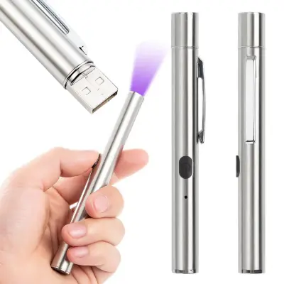 Aku. punjiva USB UV LED olovka tester novčanica
