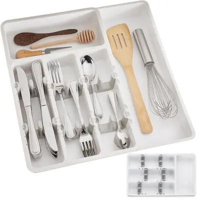Podesivi organizator kuhinjskih ladica za pribor za jelo do 41 cm