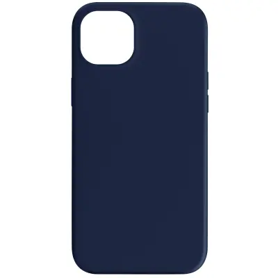 Maska za iPhone 15 Plus polutvrda Soft-touch Fast Cover tamnoplava