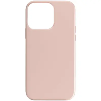 Maska za iPhone 15 Pro Max polutvrda Soft-touch Fast Cover puder ružičasta