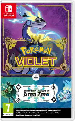 Pokemon Violet + Hidden Treasure of Area Zero DLC Switch