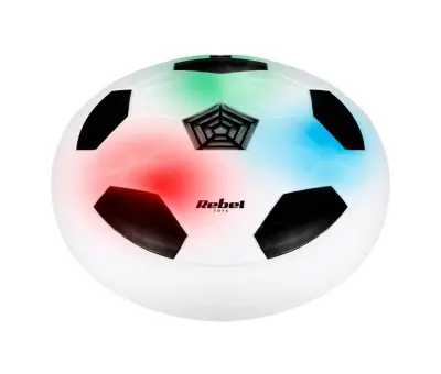 LED plutajuća nogometna lopta na baterije za igru u zatvorenom 18 cm