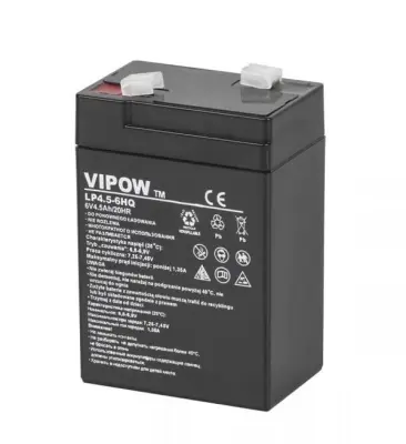 VIPOW 6V 4.5Ah HQ gel baterija