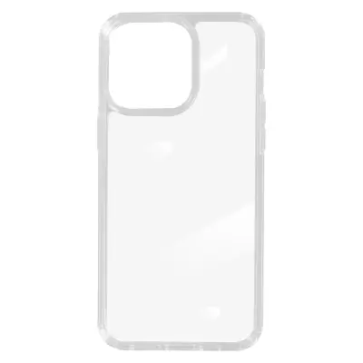 Maska za iPhone 15 Pro Max kruta leđa meki rub antišok kut prozirna