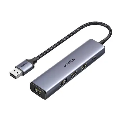 UGREEN 5-u-1 adapter hub, USB na 4x USB 3.0