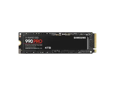 SSD Samsung 4TB 990 PRO M.2 NVMe PCle 4.0 x4 MZ-V9P4T0BW