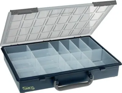 Set Cimco kutija za pričvrsne elemente, dimenzija 57x340x260 mm, model PSC vario-17.