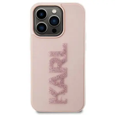 Maska za Apple iPhone 15 Pro 3D Rubber Karl Glitter