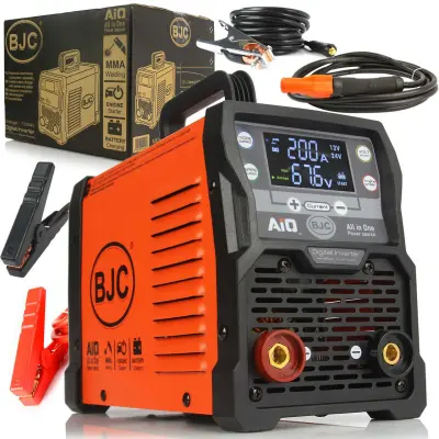 3u1 MMA LCD inverter aparat za varenje 200A i 12-24V punjač 500Ah AIO ZAG BJC