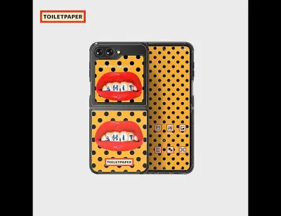 Zaštitna maska za Samsung Glaxy Flip5 zlatna GP-FPF731SBIBW