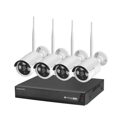 Set od 4x WIFI IR LED bežične kamere za video nadzor 2Mpx 1080P IP66 C200 Tuya