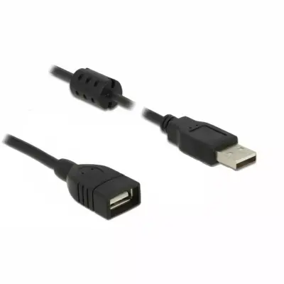 USB 2.0 produžni kabel, A-A, 1,8 m s feritnim prstenom